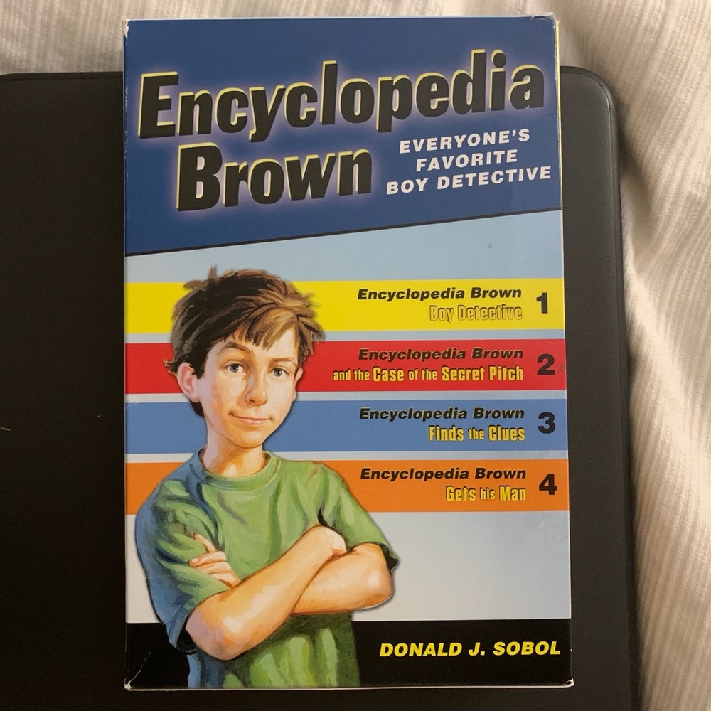 Encyclopedia Brown Box Set (4 Books)